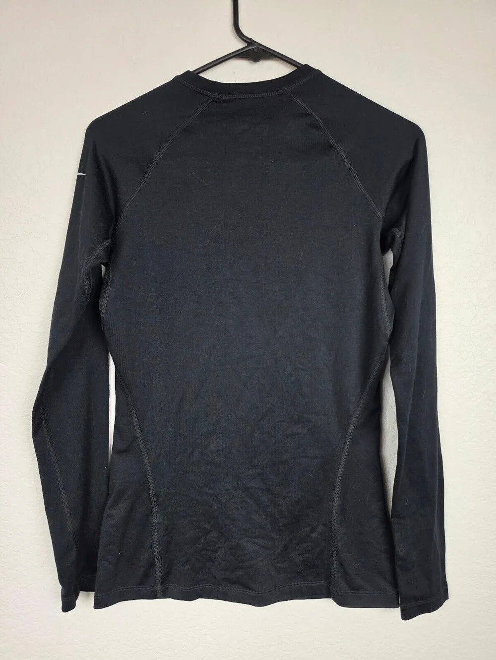 Nike Pro Combat Dri-FIT Black Long Sleeve Small Shirt